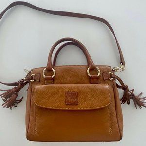 Dooney & Bourke Medium Pocket Satchel Tan Bag